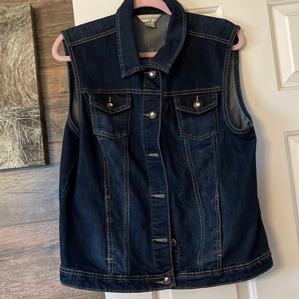 Denim vest